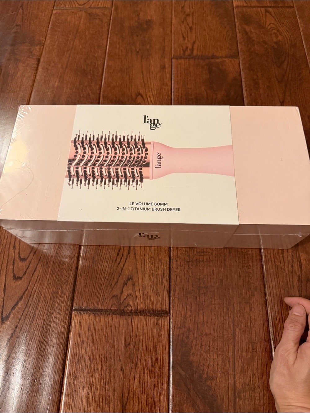 L'ANGE HAIR Le Volume 2-in-1 Titanium Blow Dryer Brush